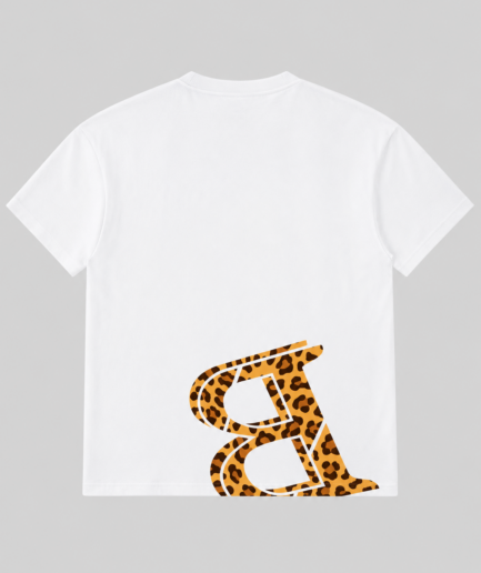 Meaning Tee leopard size S